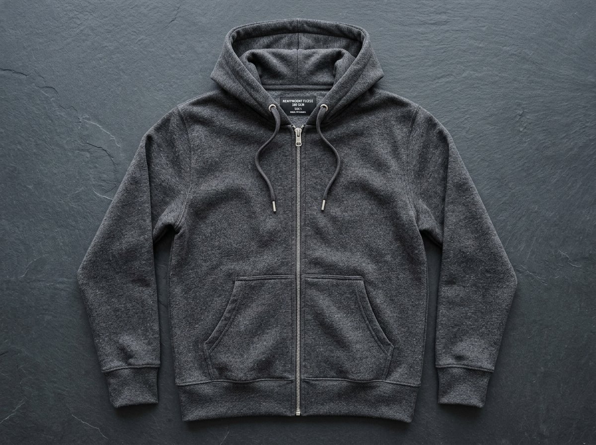 Heavy Fleece Zip-Up