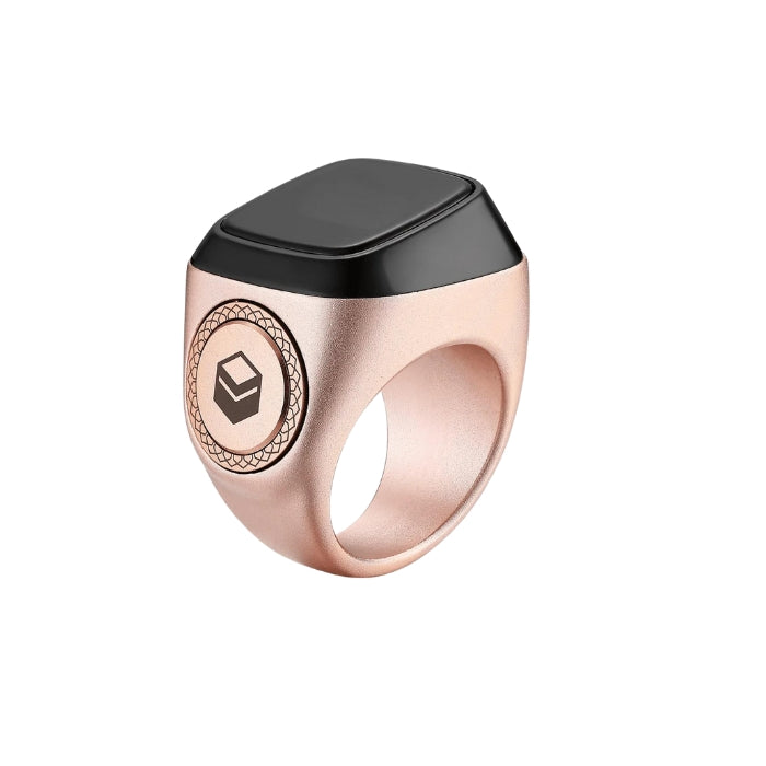 Iqibla Smart Tasbih Zikr Ring Metal |  Digital Finger Tally Counter