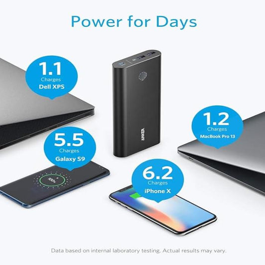 Anker Power Bank, PowerCore+ 26800 PD 45W with 30W PD Charger