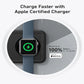 MagSafe Charger Compatible, Anker Foldable 3-in-1 Wireless Charging Station