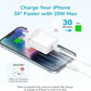 Anker 20W USB-C Wall Charger with a 5-foot USB-C to USB-C cable,

