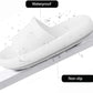 White Slippers for Hajj & Umrah - Open Toe Stylish Simplicity for Sacred Steps